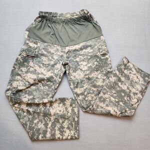 US Army ACU Digital Camo Maternity Utility Uniform Pants Size 18 Short Military